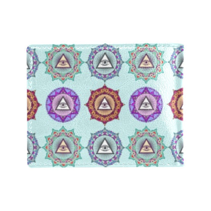 Third Eye Print Design LKS302 Men's ID Card Wallet