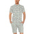 Bull Terrier Cute Print Pattern Men's Romper