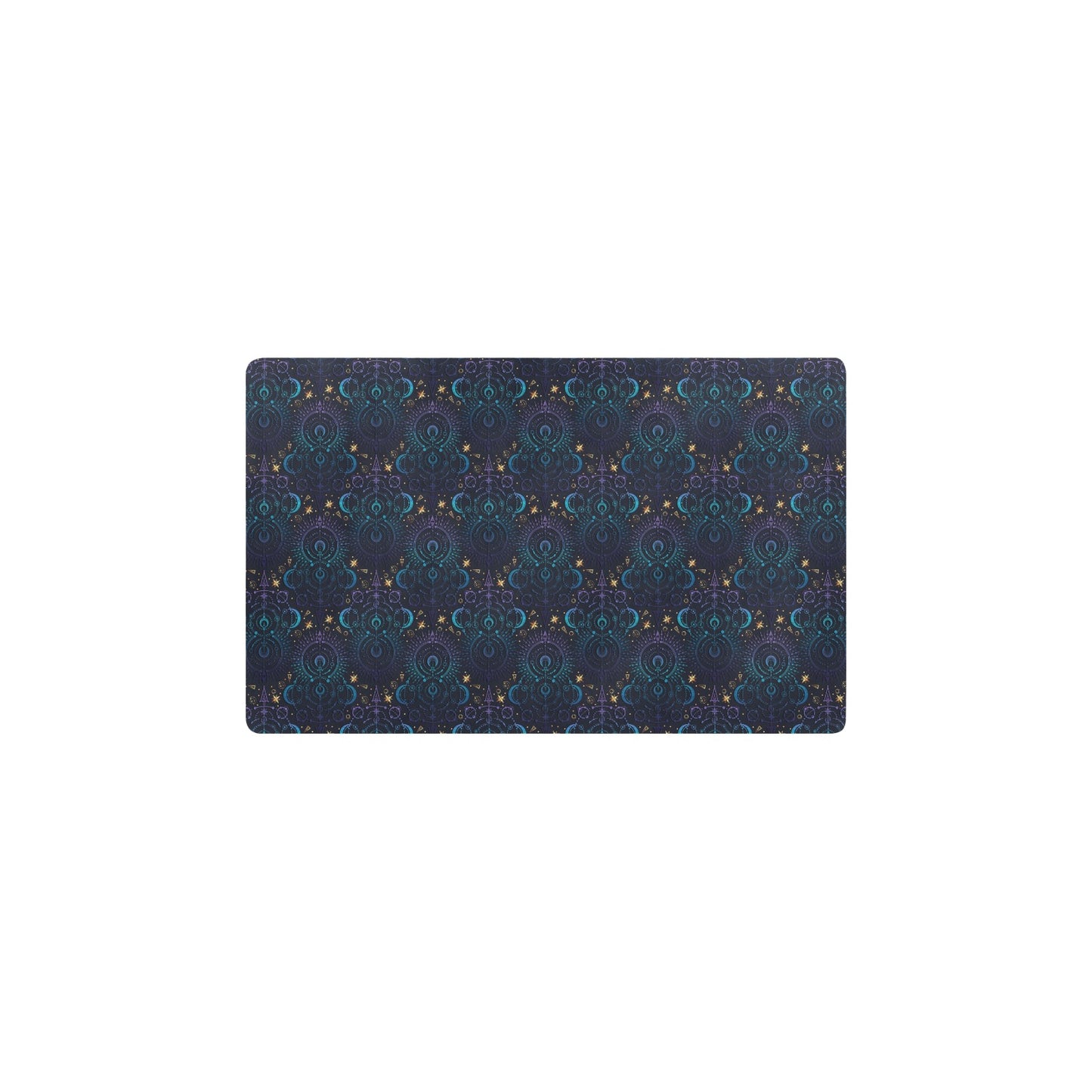 Celestial Pattern Print Design 06 Kitchen Mat