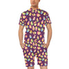 Cupcake Pattern Print Design 05 Men's Romper