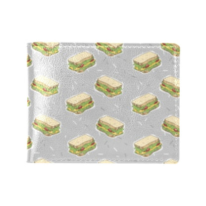 Sandwich Print Design LKS304 Men's ID Card Wallet