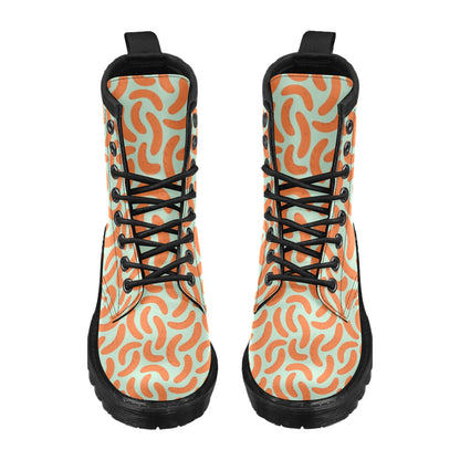 Sausage Print Design LKS304 Women's Boots