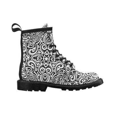 Polynesian Tattoo Pattern Women's Boots