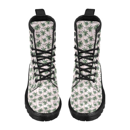 Aloha Beach Pattern Design Themed Print Women's Boots