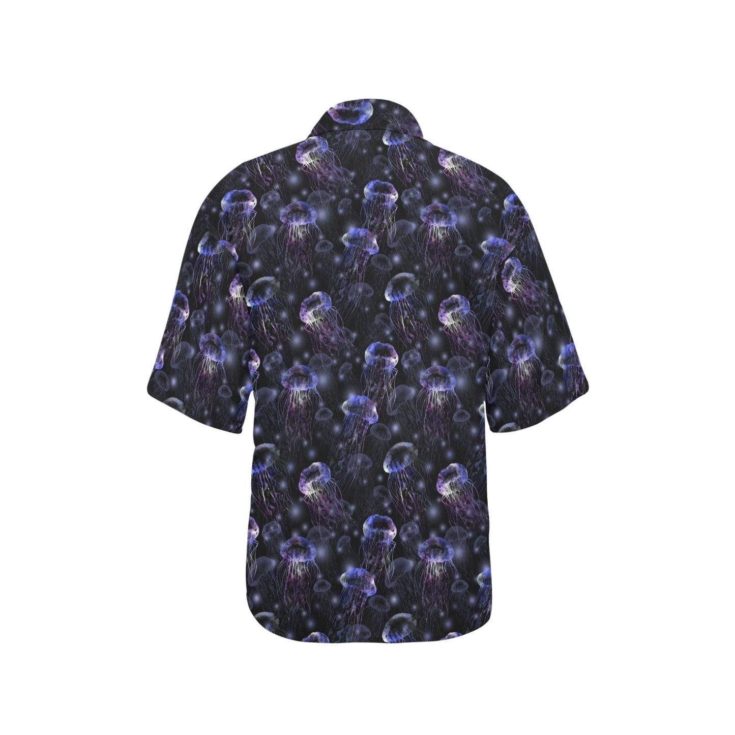 Jellyfish Themed Women's Hawaiian Shirt