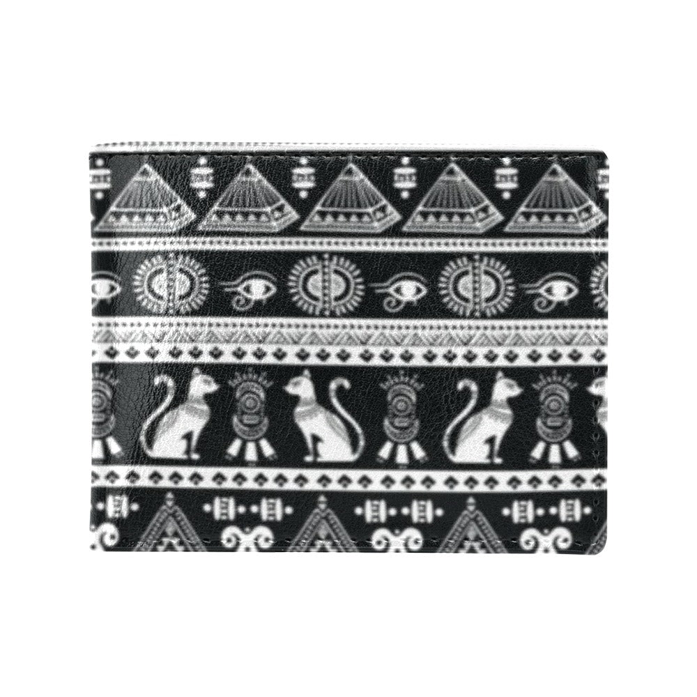 Tribal Pattern Print Design LKS305 Men's ID Card Wallet