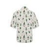 Cactus Pattern Print Design 04 Women's Hawaiian Shirt