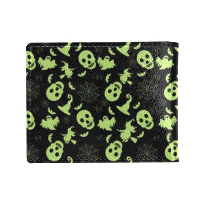 Witch Halloween Print Design LKS306 Men's ID Card Wallet