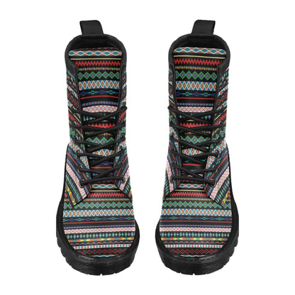 Southwest Pattern Print Design LKS302 Women's Boots