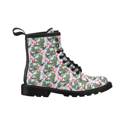 Hummingbird Cute Themed Print Women's Boots