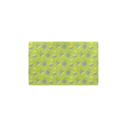 Cantaloupe Pattern Print Design 03 Kitchen Mat