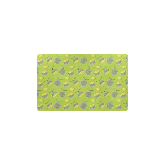 Cantaloupe Pattern Print Design 03 Kitchen Mat