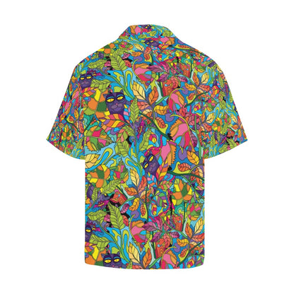 Trippy Print Design LKS301 Men's Hawaiian Shirt