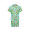 Bird Of Paradise Pattern Print Design BOP04 Men's Romper