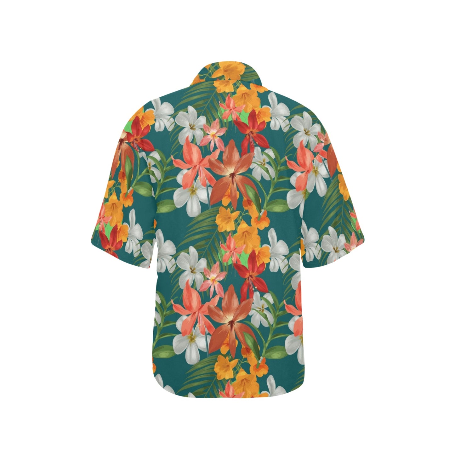 Amaryllis Pattern Print Design AL06 Women's Hawaiian Shirt