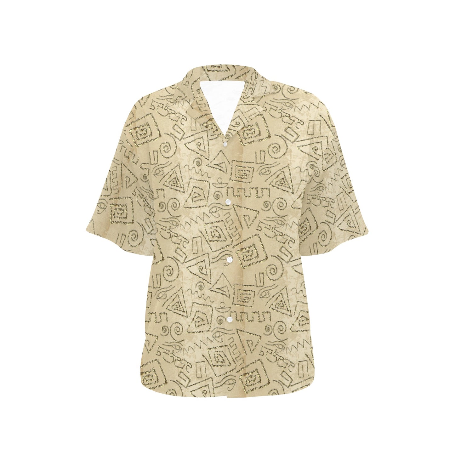 Ancient Greek Print Design LKS3013 Women's Hawaiian Shirt