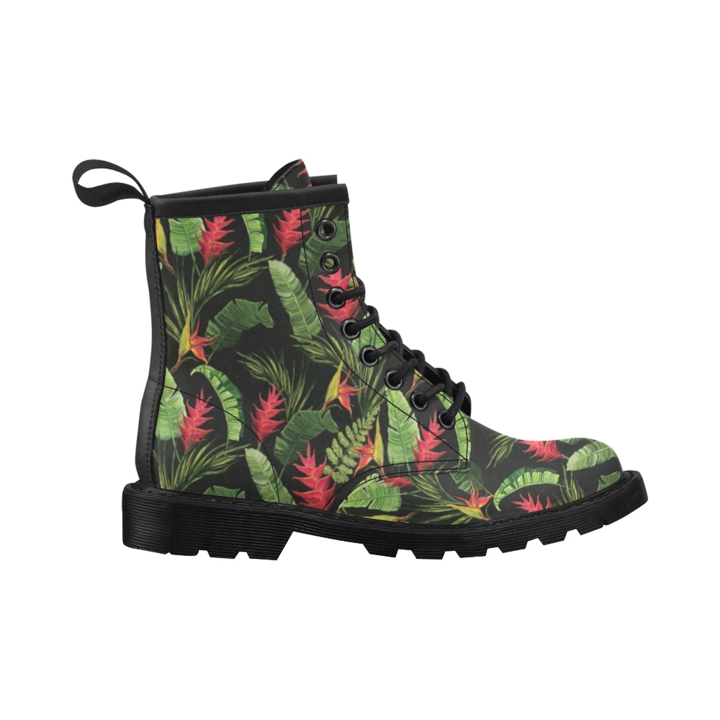 Bird Of Paradise Pattern Print Design BOP010 Women's Boots
