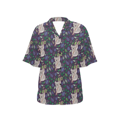 Koala Pattern Print Design 06 Women's Hawaiian Shirt