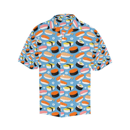 Sushi Print Design LKS304 Men's Hawaiian Shirt