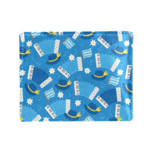 Accordion Print Design LKS401 Men's ID Card Wallet