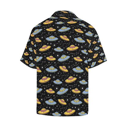 UFO Print Design LKS307 Men's Hawaiian Shirt