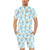 Angel Musician Pattern Print Design 09 Men's Romper