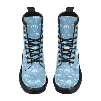 Skydiver Print Design LKS305 Women's Boots