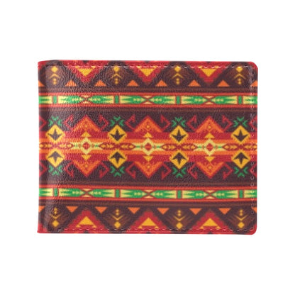 Southwest Pattern Print Design LKS309 Men's ID Card Wallet