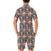 sugar skull Maxican Pattern Men's Romper