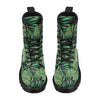 Green Fresh Tropical Palm Leaves Women's Boots