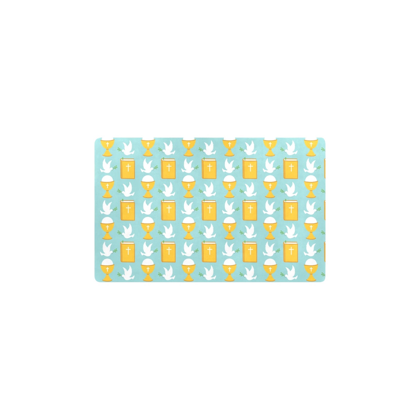 Christian Pattern Print Design 02 Kitchen Mat