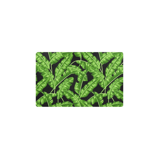 Banana Leaf Pattern Print Design BL01 Kitchen Mat
