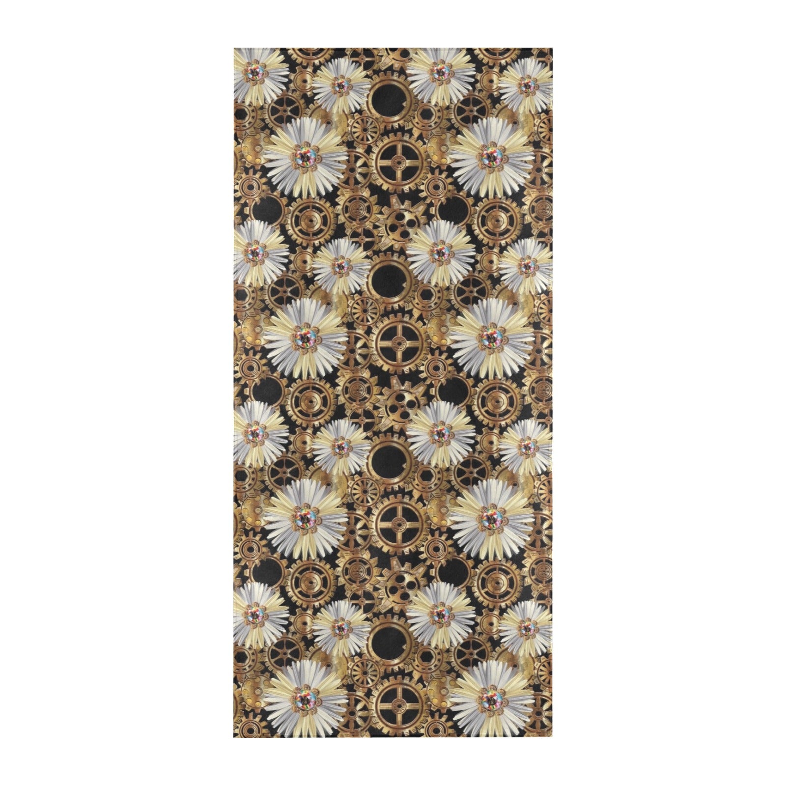 Steampunk Print Design LKS305 Beach Towel 32" x 71"