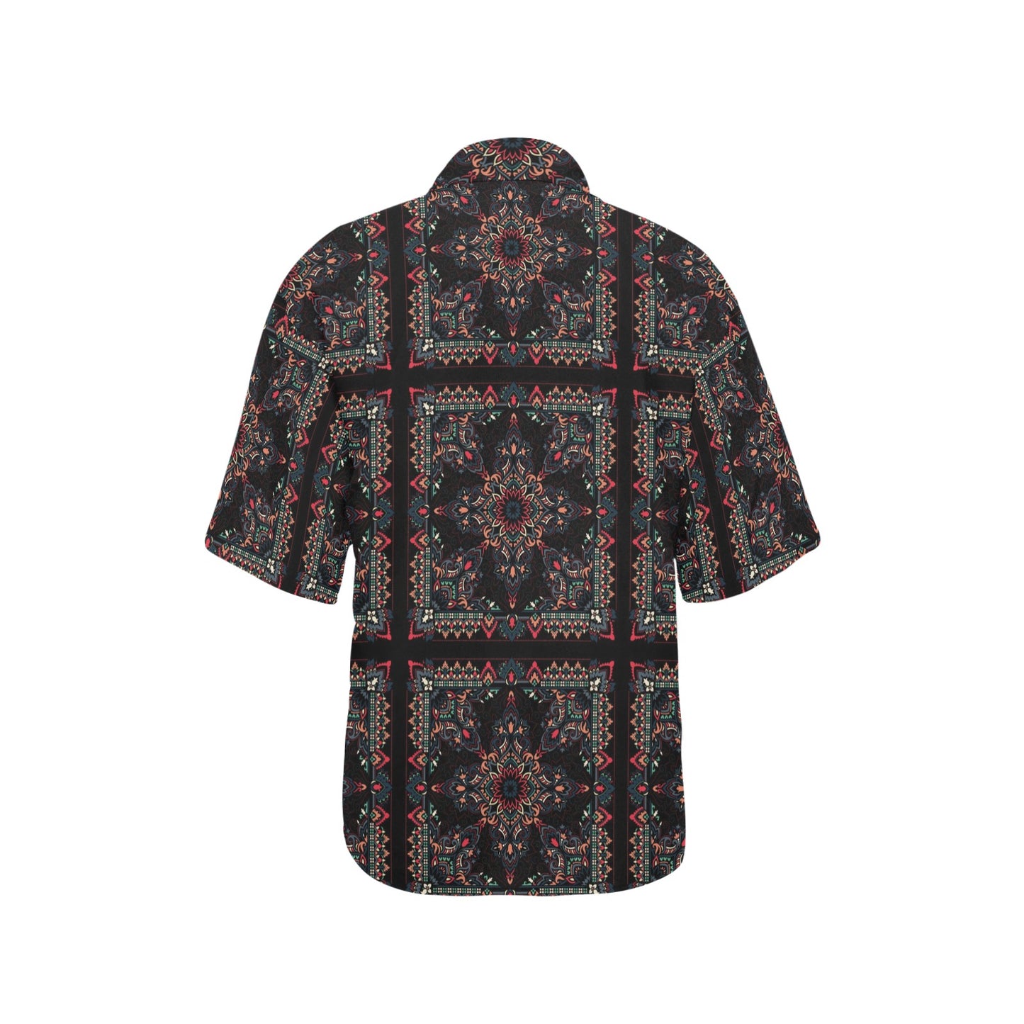 Bandana Print Design LKS307 Women's Hawaiian Shirt