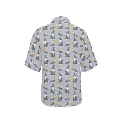 Witch Print Design LKS307 Women's Hawaiian Shirt