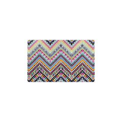 Multicolor zigzag Tribal Aztec Kitchen Mat