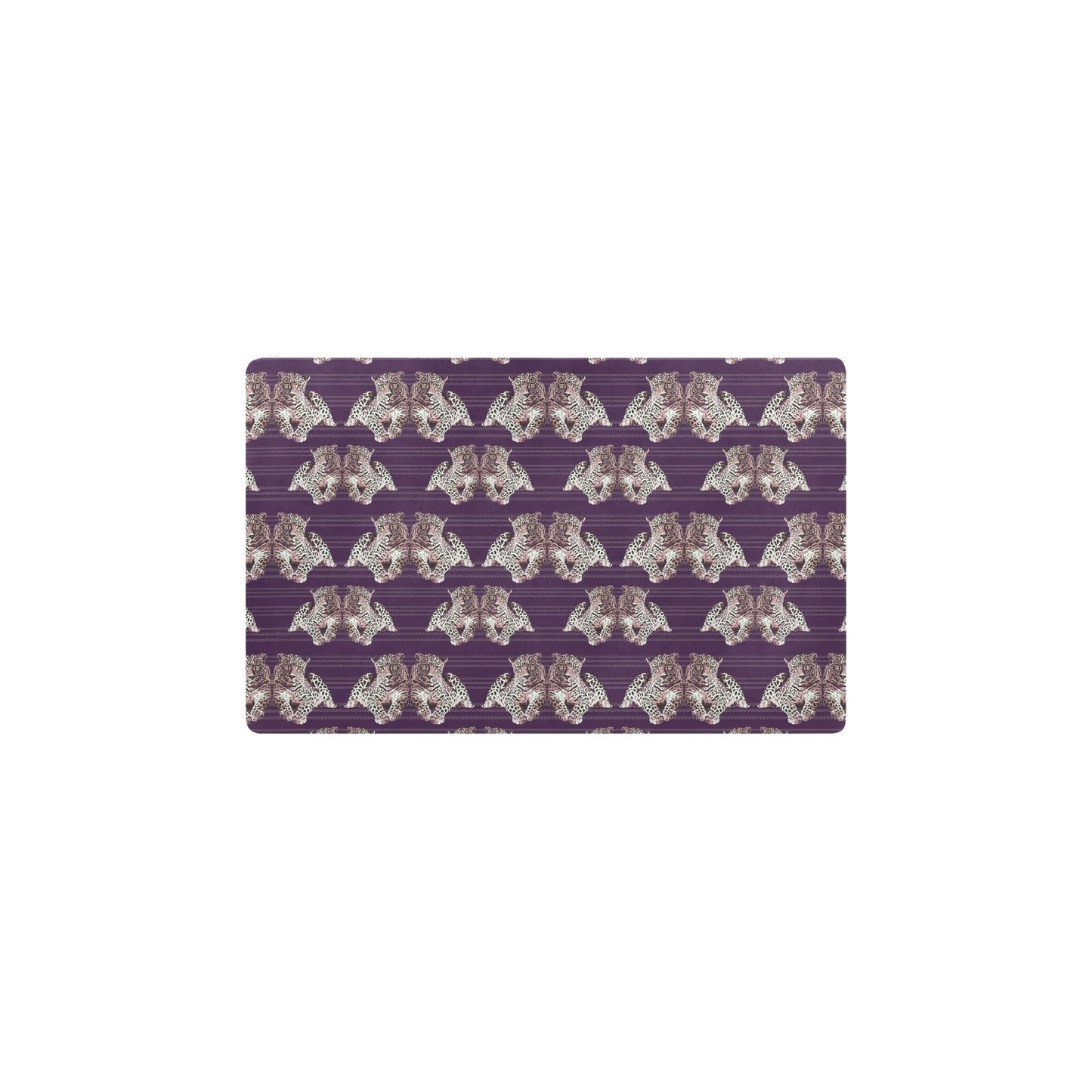 Leopard Pattern Print Design 01 Kitchen Mat