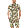 Apple blossom Pattern Print Design AB01 Men's Romper