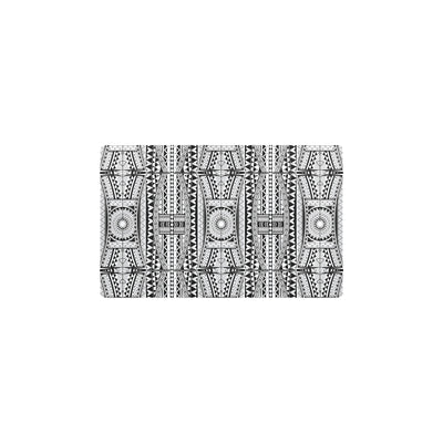 Polynesian Tattoo Design Kitchen Mat