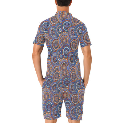 Mandala Boho Chic Design Print Men's Romper