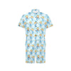 Angel Musician Pattern Print Design 09 Men's Romper