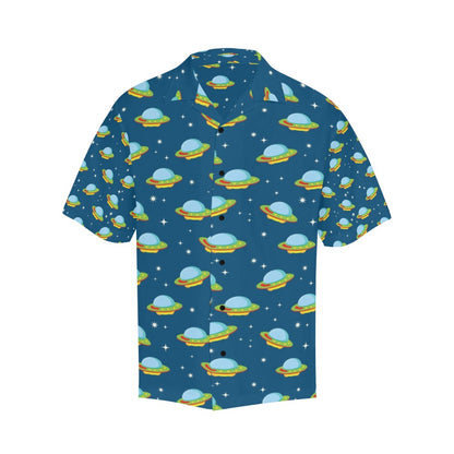 UFO Print Design LKS305 Men's Hawaiian Shirt