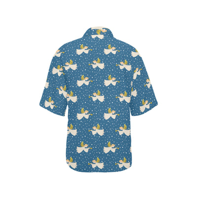 Angel Pattern Print Design 08 Women's Hawaiian Shirt