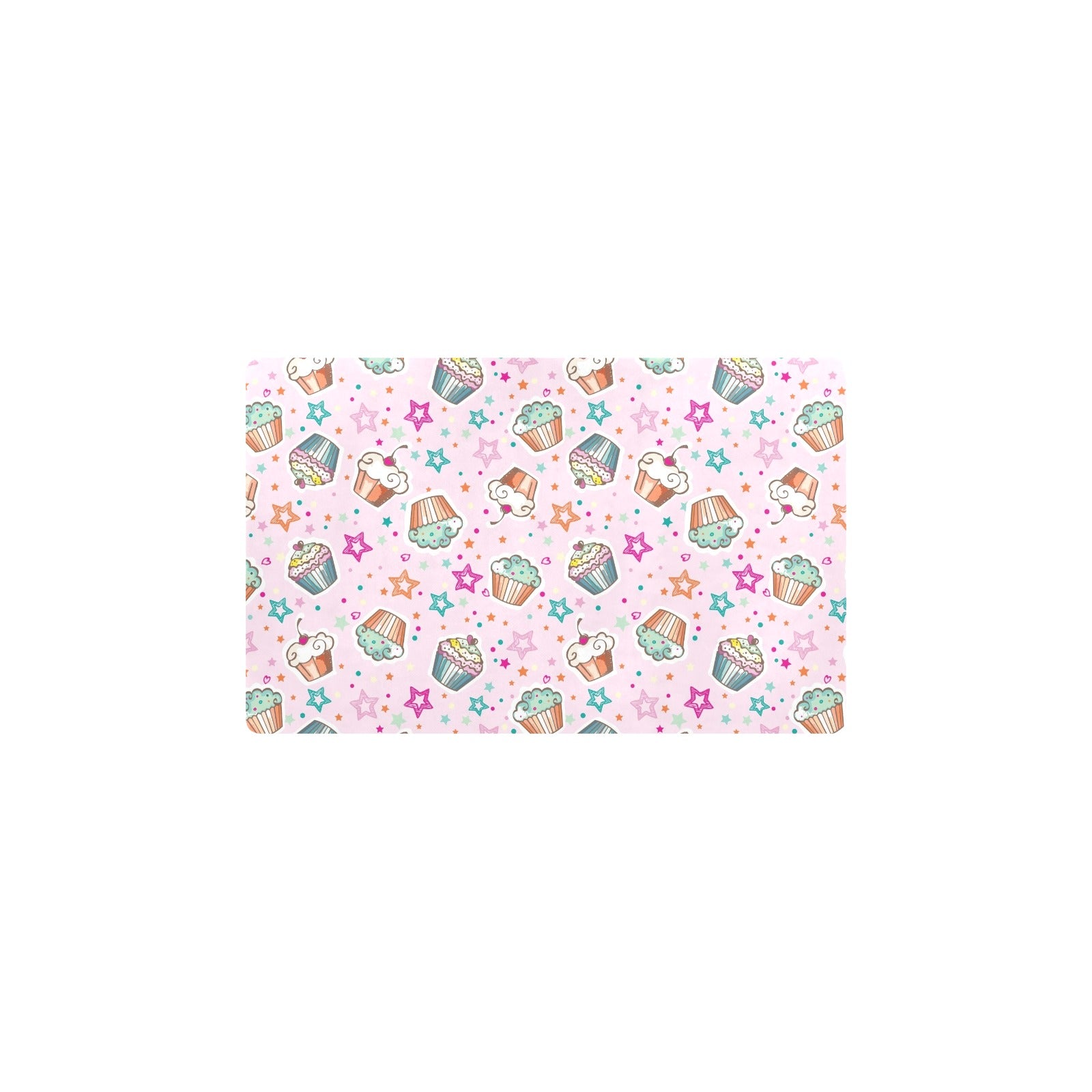 Cupcake Pattern Print Design CP03 Kitchen Mat