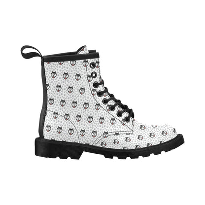 Siberian Huskies Print Design LKS305 Women's Boots