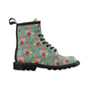 Hummingbird with Rose Themed Print Women's Boots