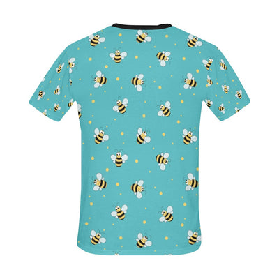 Bee With Dot Print Design LKS309 Men's All Over Print T-shirt