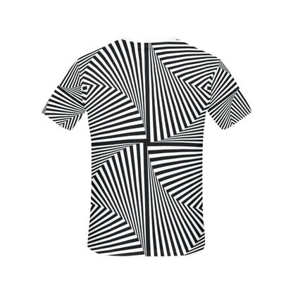 Vortex Print Design LKS302 Women's  T-shirt