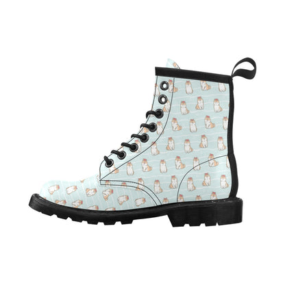 Shiba Inu Print Design LKS3011 Women's Boots