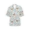 Nurse Bear Pattern Print Design A01 Women's Hawaiian Shirt